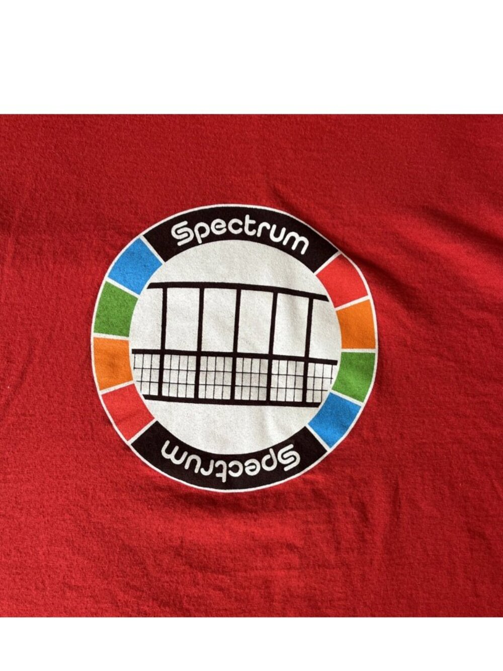 Philadelphia Spectrum Arena T-Shirt XL Red Graphic Tee Flyers Sixers Concert - Picture 2 of 8